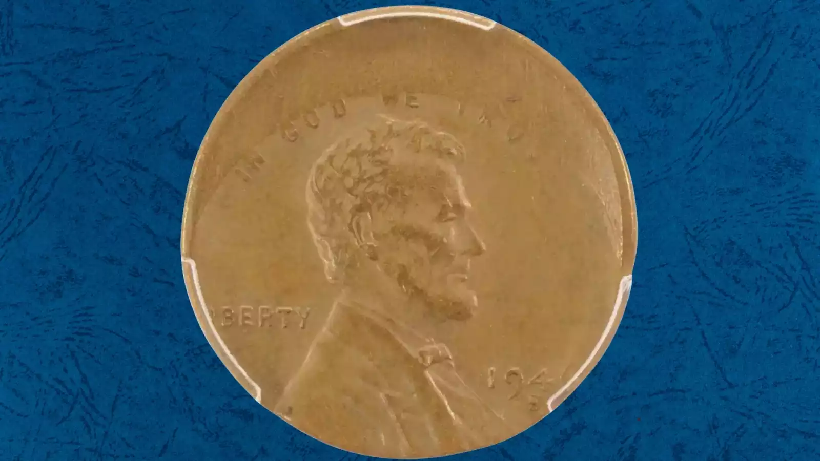 1946 Lincoln Wheat Penny off-center strike error — Lincoln portrait shifted with blank copper crescent visible on opposite side, date 1946 legible — worth $50–$500+